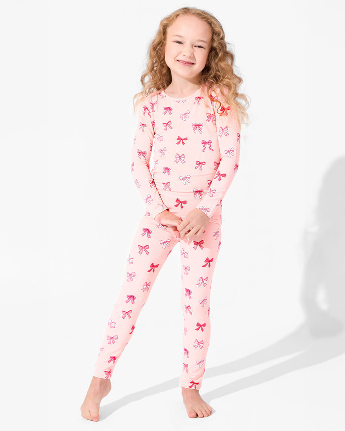 ⁠Coquette Cutie Bundle - Bamboo Kids Pajamas
