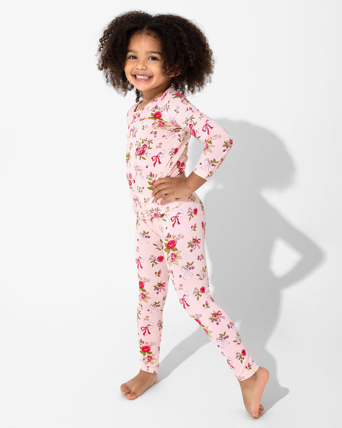 ⁠Coquette Cutie Bundle - Bamboo Kids Pajamas
