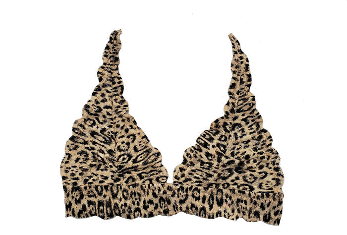 Cosabella Never Say Never Printed Triangle Bralette - NEVEP1321
