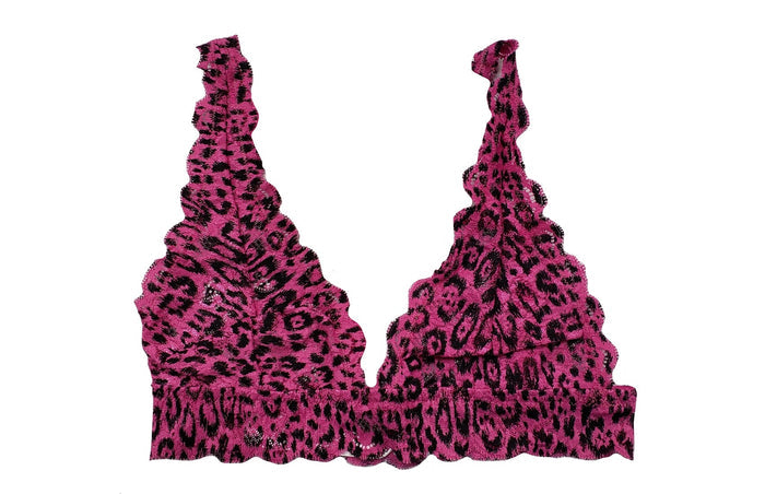 Cosabella Never Say Never Printed Triangle Bralette - NEVEP1321