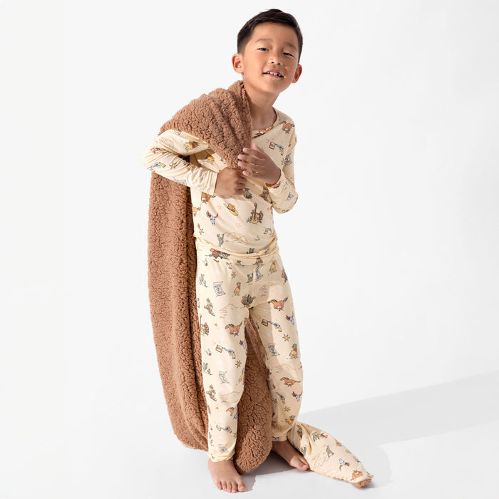 Cowboy Bamboo Kids Pajamas