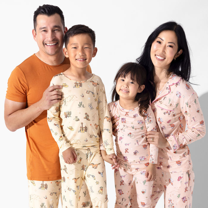 Cowboy Bamboo Men's Pajama Set