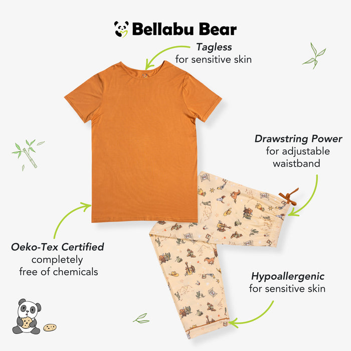 Cowboy Bamboo Men's Pajama Set