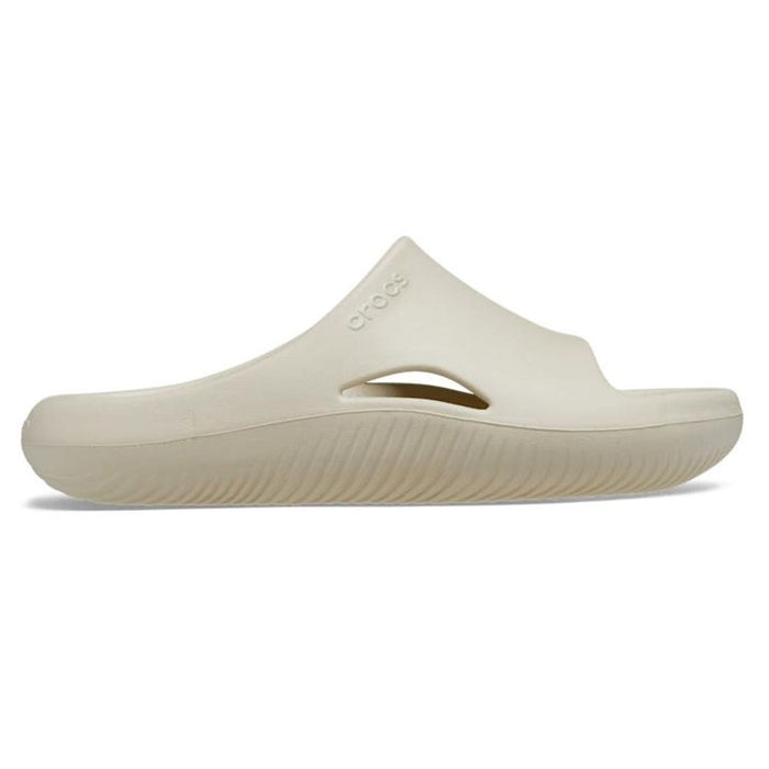 crocs mellow slide bone white