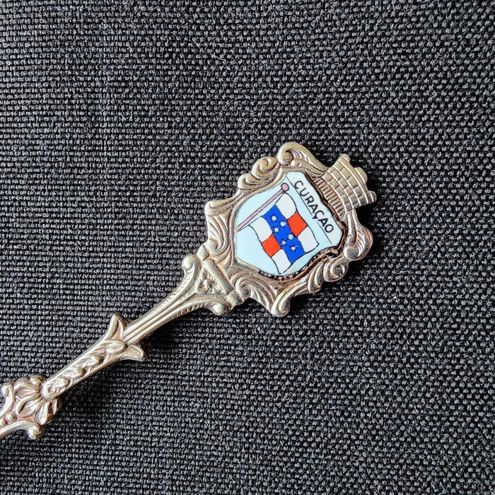 Curacao Islands Collector Souvenir Spoon 4 1/2" (11cm)