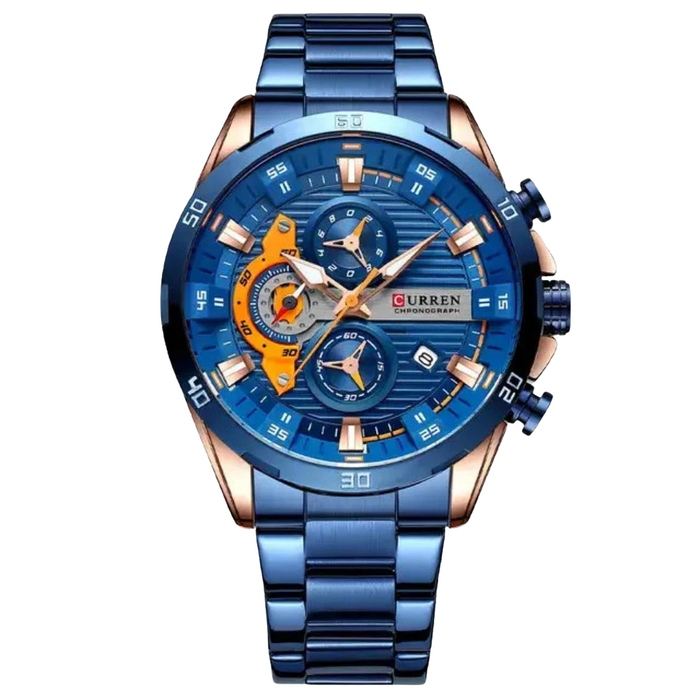 CURREN R8 STAINLESS STEEL WATCH