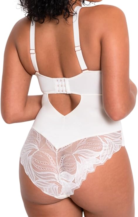 Curvy Kate Scantilly Women's Indulgence Stretch Lace Body Suit - ST1070