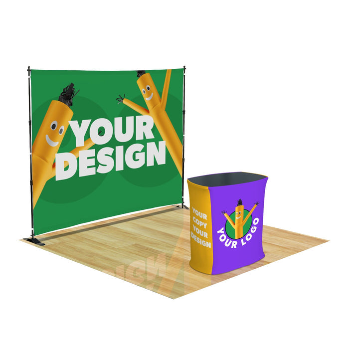 Complete Set (With Hardware) / Add Podium / No Retractable Banner