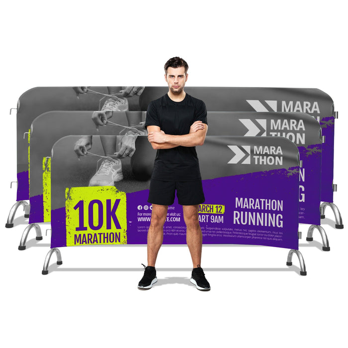 Custom Barricade & Barrier Covers