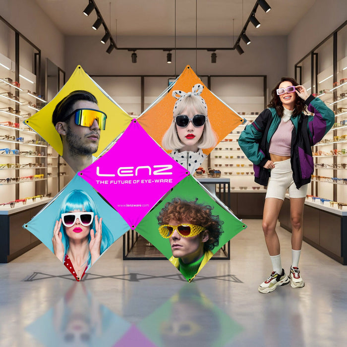 Custom Pop-Up Trade Show Display - (5 Panel)