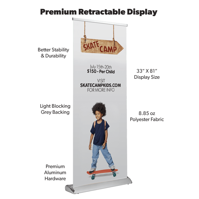 Custom Retractable Display Banner