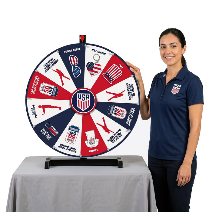 Custom Spin 2 Win Prize Wheel Game