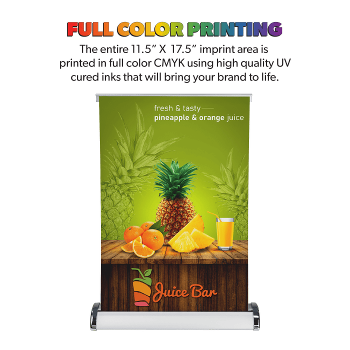 Custom Tabletop Retractable Banner