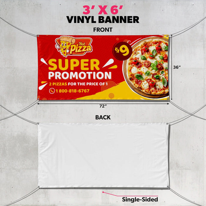 3x6 / Single-Sided / None