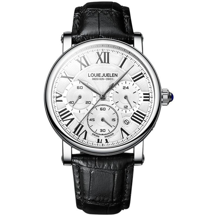 DAVENPORT STAINLESS STEEL WATCH