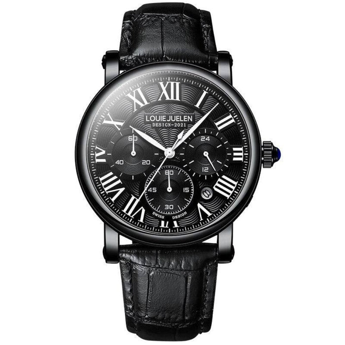 DAVENPORT STAINLESS STEEL WATCH