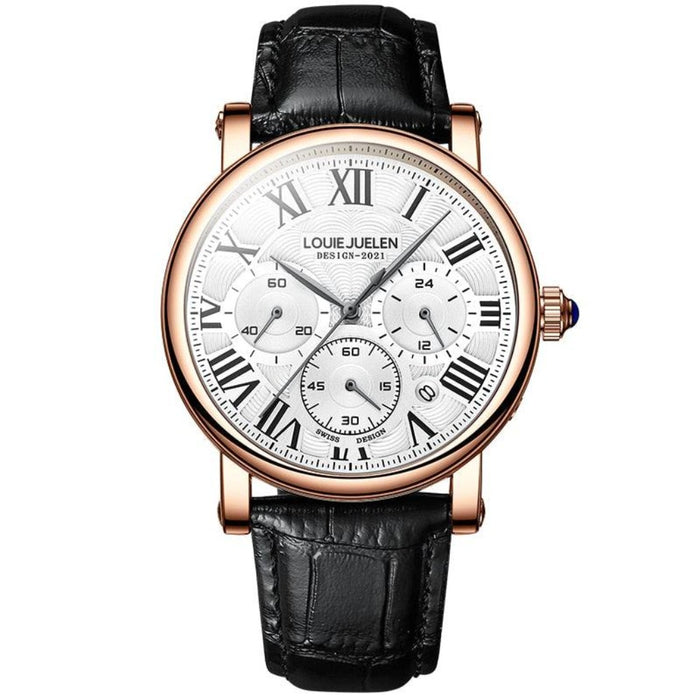 DAVENPORT STAINLESS STEEL WATCH