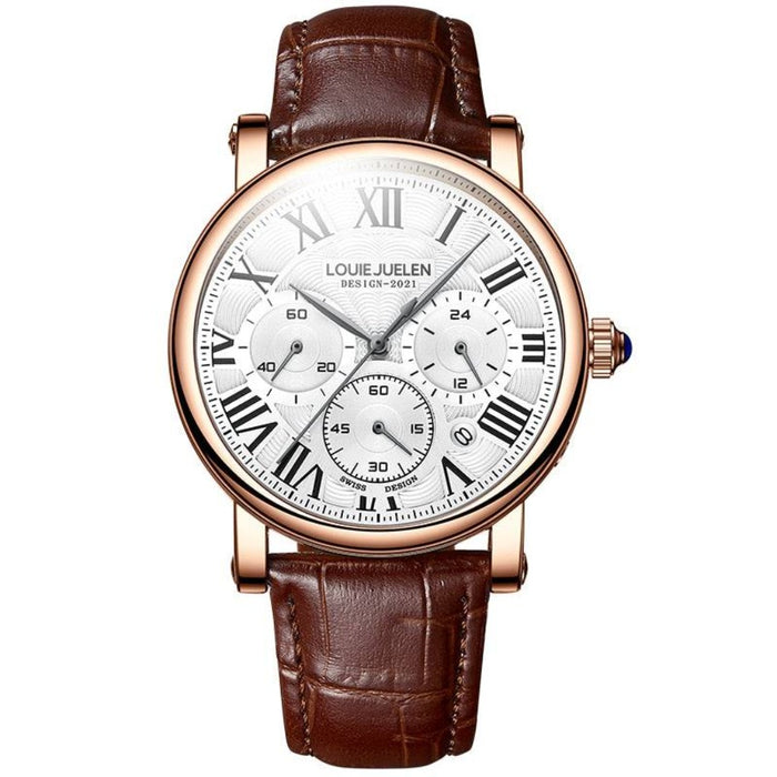 DAVENPORT STAINLESS STEEL WATCH