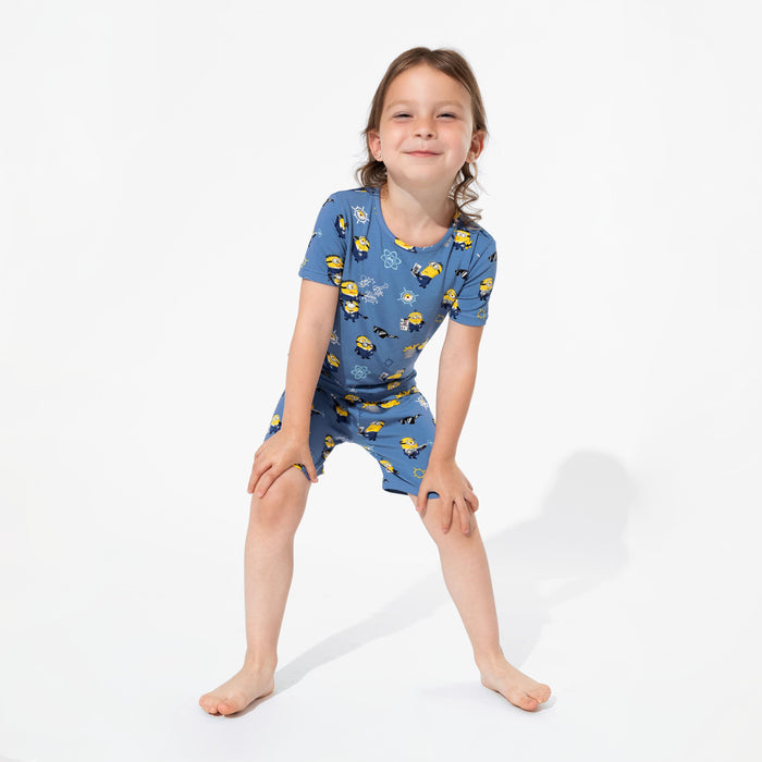 Despicable Me 4: Minions Anti-Villain League Bamboo Kids Pajama Short Set