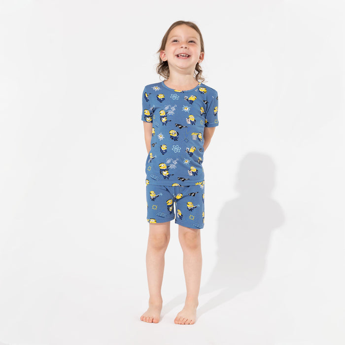 Despicable Me 4: Minions Anti-Villain League Bamboo Kids Pajama Short Set
