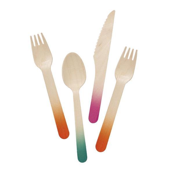 Dip Dyed Cutlery Set