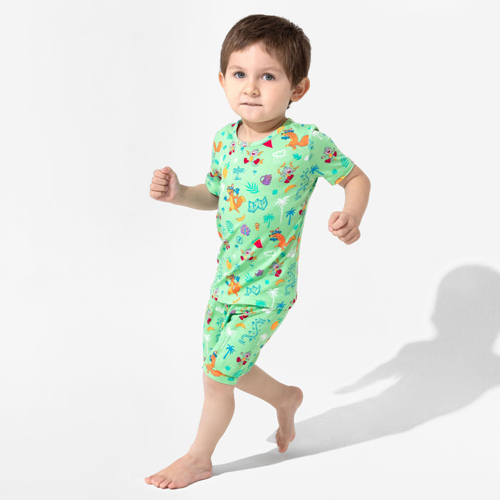 Dora: Boots' Jungle Adventure Bamboo Kids Pajama Short Set