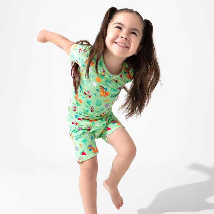 Dora: Boots' Jungle Adventure Bamboo Kids Pajama Short Set