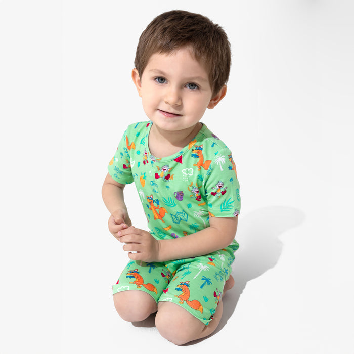 Dora: Boots' Jungle Adventure Bamboo Kids Pajama Short Set