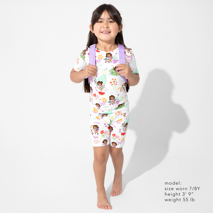 Dora: Tropical Dreams Bamboo Kids Pajama Short Set
