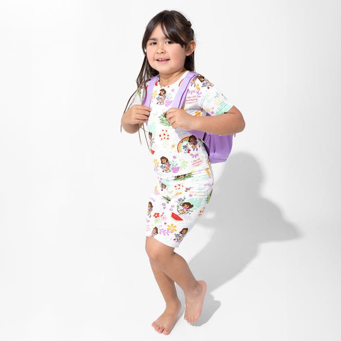 Dora: Tropical Dreams Bamboo Kids Pajama Short Set