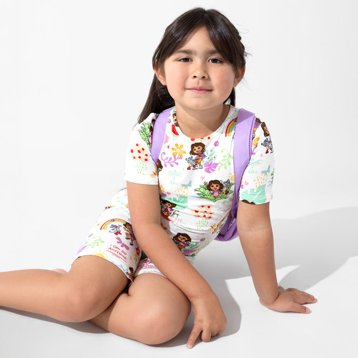 Dora: Tropical Dreams Bamboo Kids Pajama Short Set