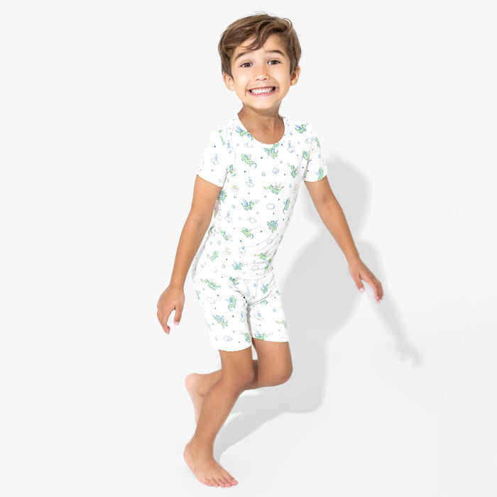 Dragon Bamboo Kids Pajama Short Set