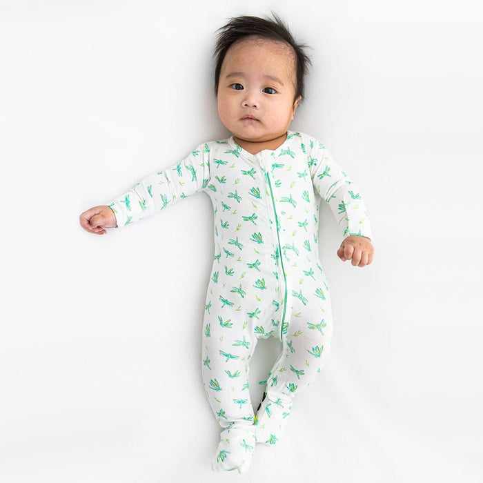 Dragonfly Bamboo Convertible Footie