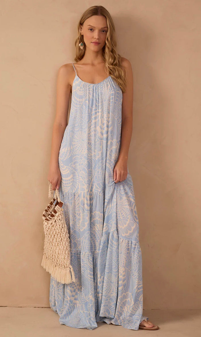 DRESS TO TIERED MAXI DRESS