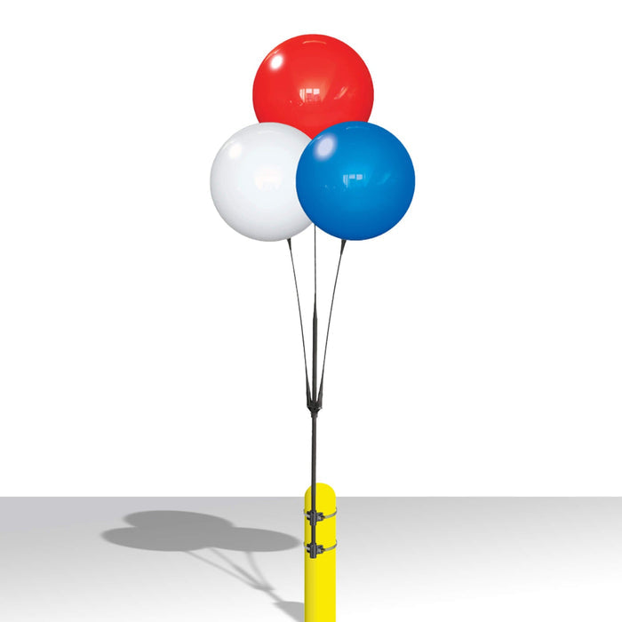 3 Balloon Cluster / Pole Clamps