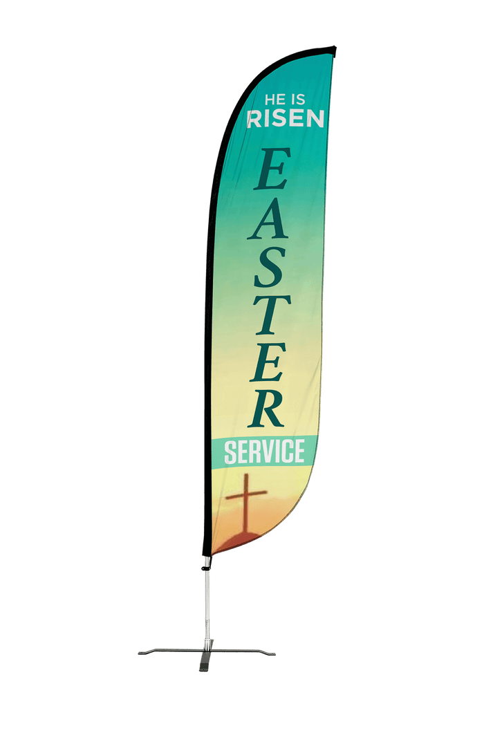 Easter Service Church Feather Flag 10M1200379