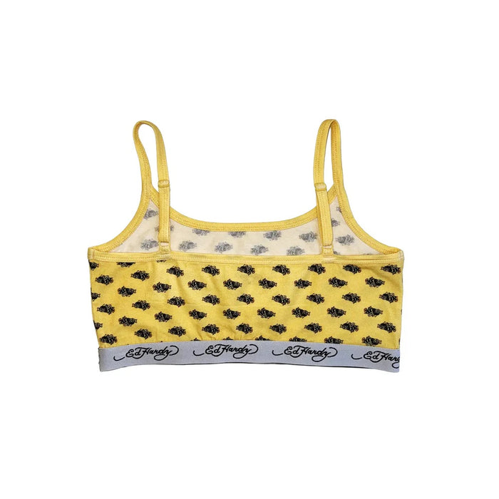 Ed Hardy Bees Elastic Bralette - EHW0001-6