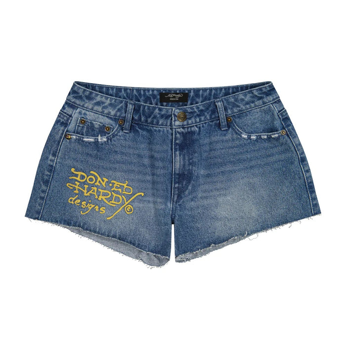 Ed Hardy Dragon Denim Short - WEHD8000-10