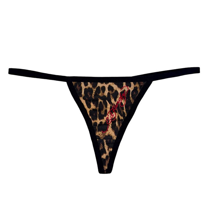 Ed Hardy Leopard G String Panty - EHWG0001-5