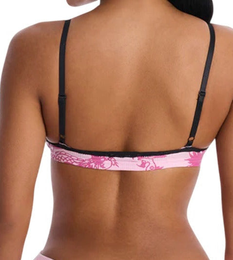 Ed Hardy Love Kills Slowly Leopard Skull Bralette - EHW0014-1