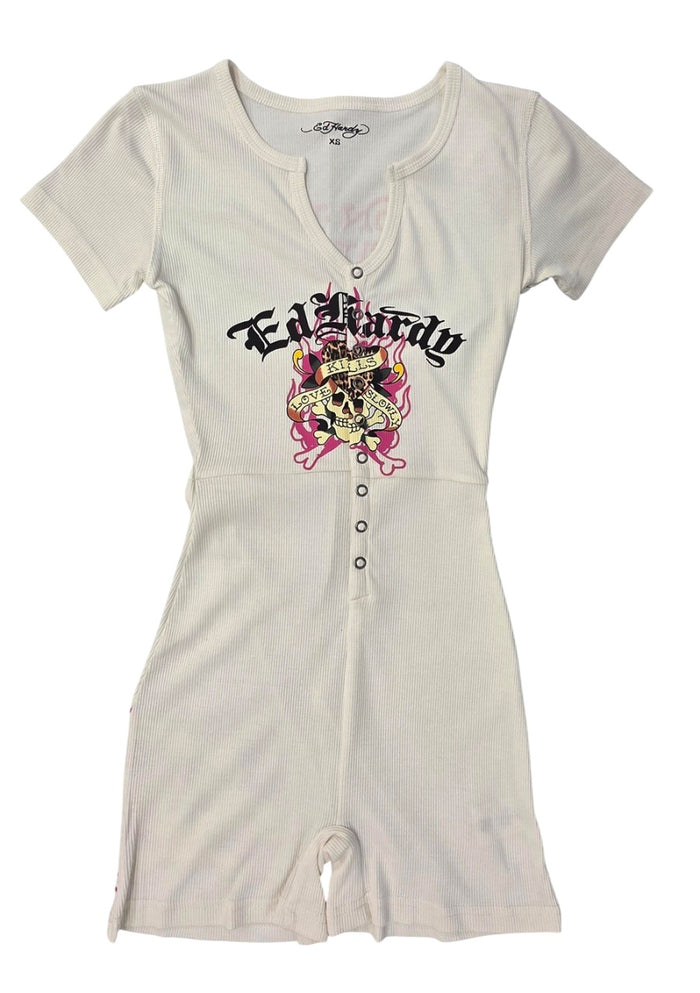 Ed Hardy Love Kills Slowly Short Sleeve Pajama - EHW9005-3FN