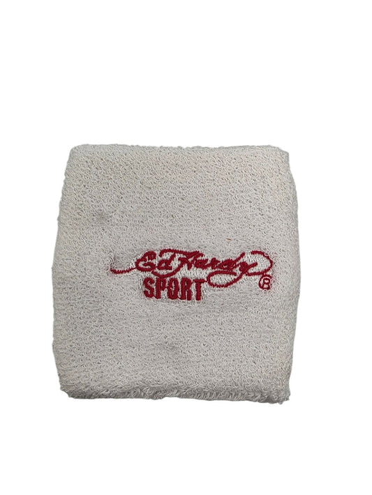Ed Hardy White Wristband