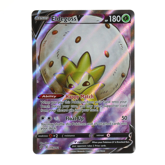 Pokemon TCG Eldegoss V Full Art Ultra Rare Rebel Clash #176