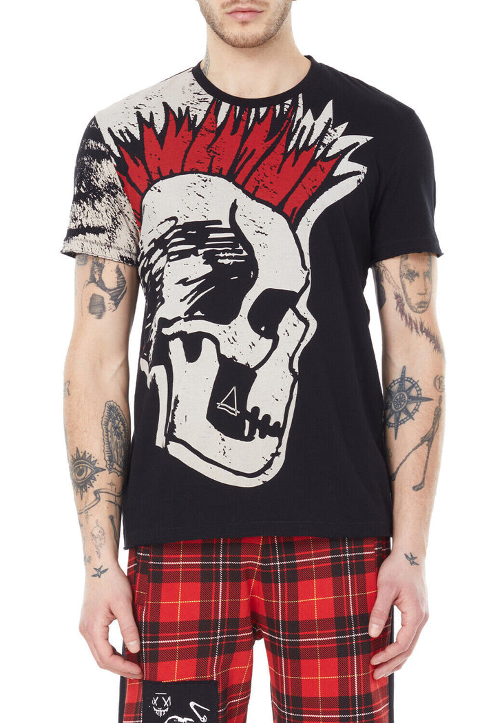 Eleven Paris So Punk Knit Printed T-Shirt - 22F1TS29