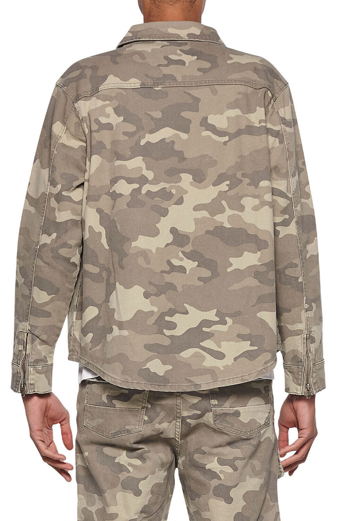 Eleven Paris Woven Camo Jacket - 22S1JK01