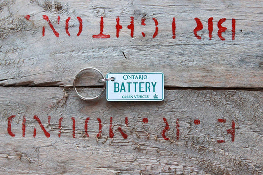 ELORA Engraved Plastic Keychain - Ontario
