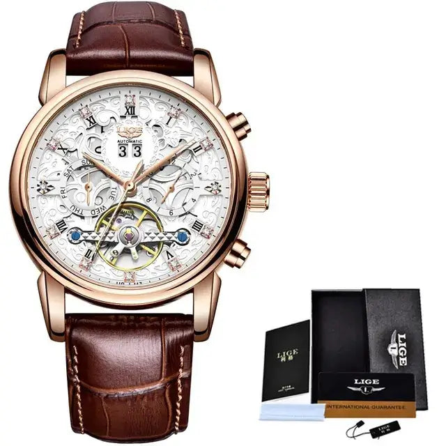 ELVERTON STAINLESS STEEL WATCH