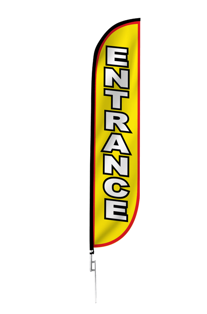 Entrance Feather Flag