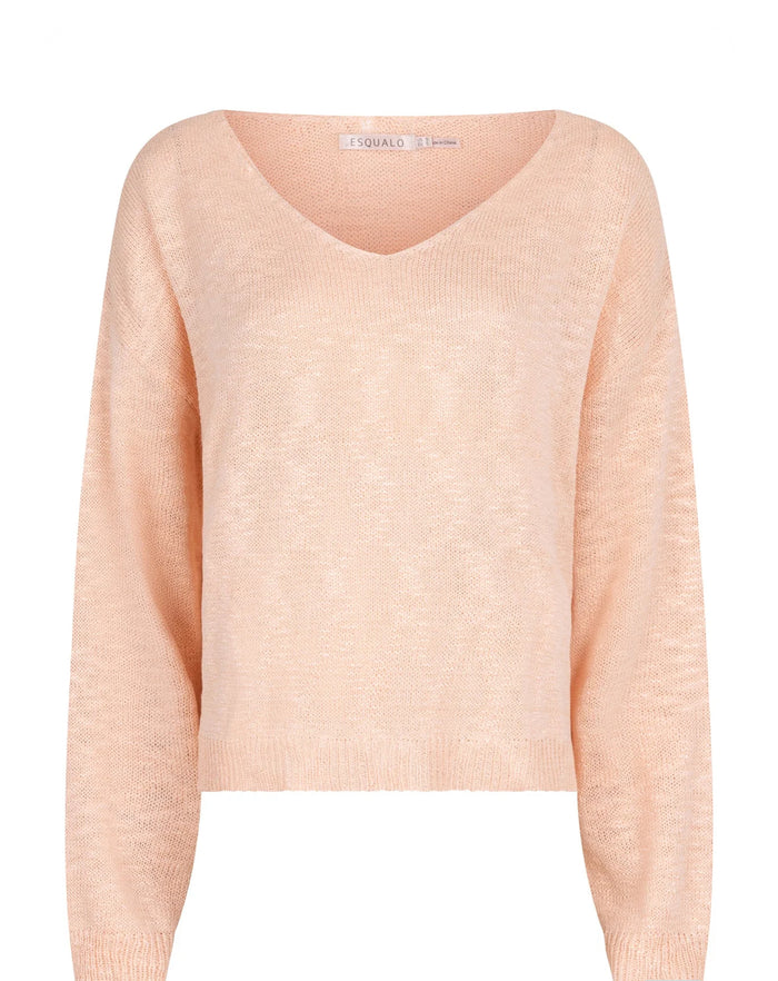ESQUALO BOXY SLUB OMBRÉ SWEATER