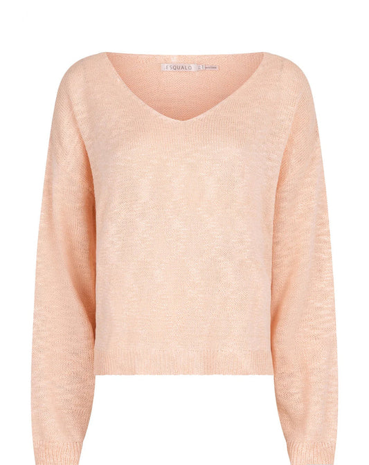 ESQUALO BOXY SLUB OMBRÉ SWEATER